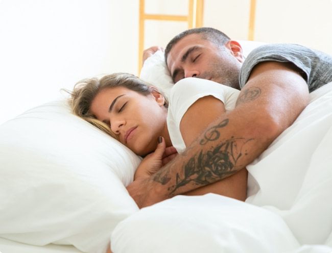 Sleeping Couple